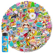 300 Pcs Kids Cute Stickers for Water Bottles Skateboard Phone Laptop Boys Teens