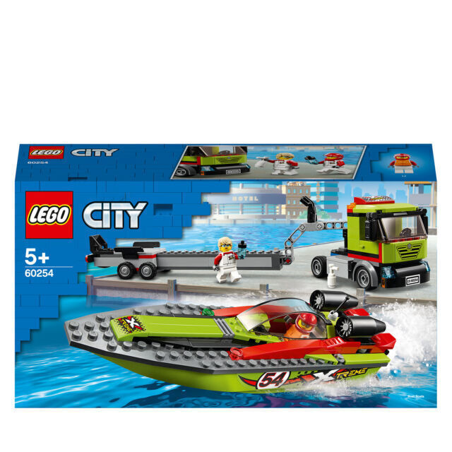 LEGO City 60254 Rennboot Transporter - NEU OVP