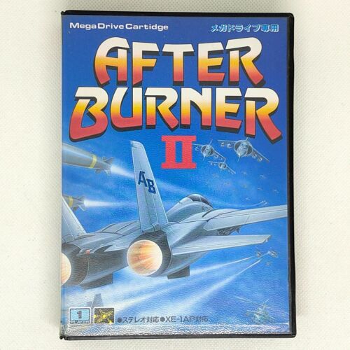 After Burner 2 Sega Mega Drive MD 1990 Genesis Shooter - Photo 1/12