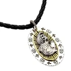 Santa Muerte Gothic Pendant Necklace