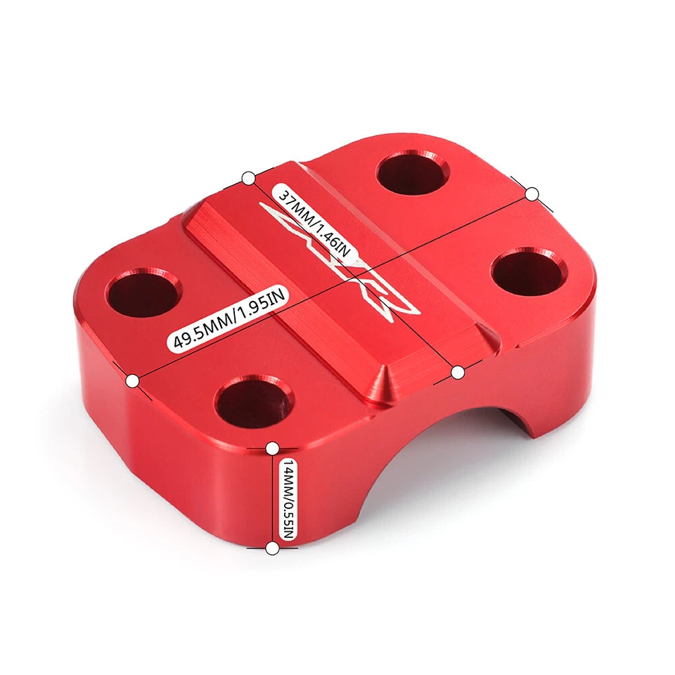 Para HONDA XR650L XR 650 L CNC alumínio garfo direito eixo fixação braçadeira suporte bloco - Imagem 2 de 4