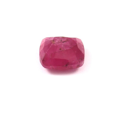 2.10 CT Johnson Mines Heated Natural CERTIFIED Ruby Cushion Loose Gemstone Cut - Picture 5 of 5