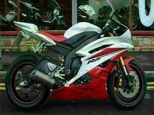 Plastic Injection Abs Red White Fairing Fit For Yamaha 2006 2007