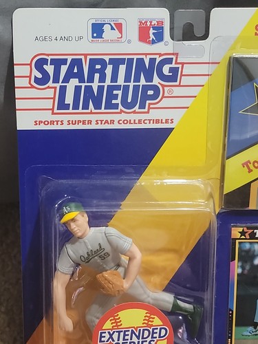 1992 Todd Van Poppel Starting Lineup - Afbeelding 2 van 12