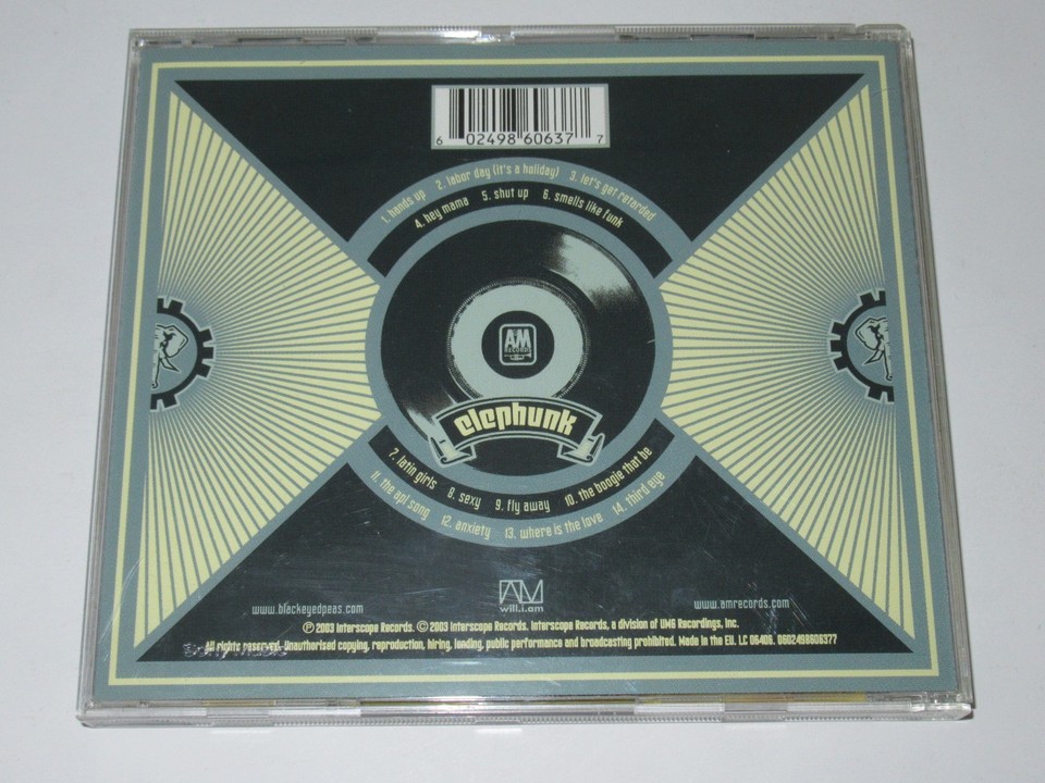 The Black Eyed Peas/Elephunk (M 06032498606377) CD Album eBay