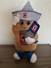 OFFICIAL CRUZ AZUL MASCOT COSTALITO CRUZAZULITO STUFFED EDICIÓN 3 DE MAYO