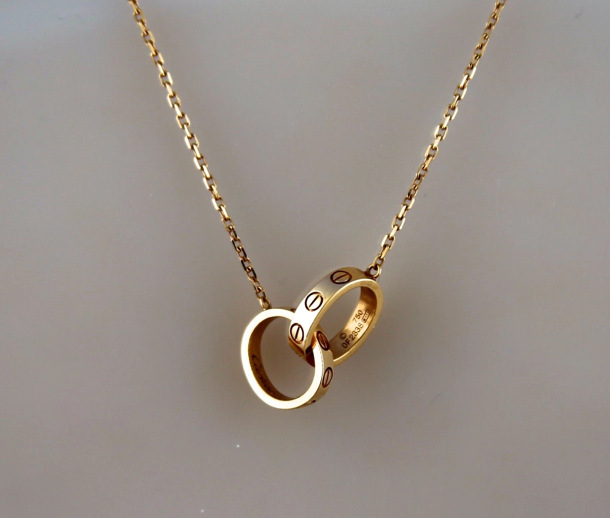 SCREW CIRCLE NECKLACE