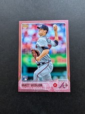 Matt Wisler Atlanta Braves 2015 Topps Update Mother's Day Pink /50 #US284 