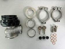 Mvs 38mm External Turbo Wastegate Black - Fits Tial Springs Flange - 22psi Usa