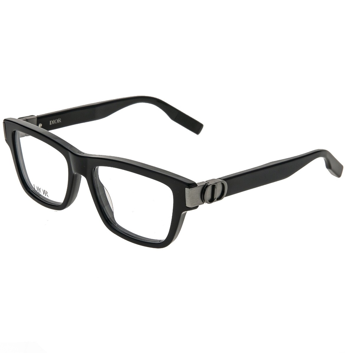 CHRISTIAN DIOR CD ICONO S1I Black Gunmetal Eyeglasses 53mm