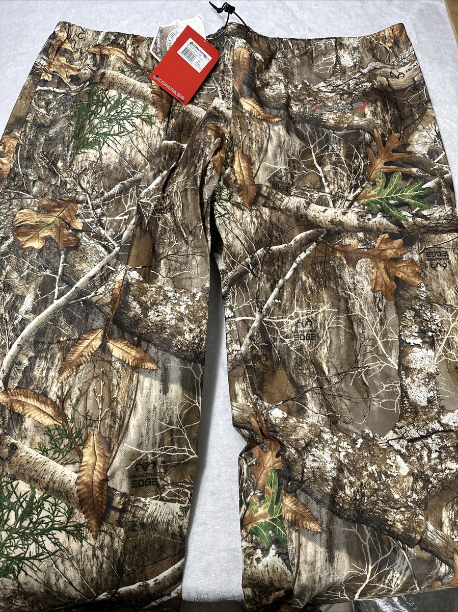 Compass 360 Raintek Real Tree Camo Pants Size 4xb