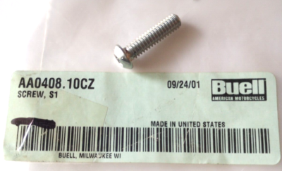 Buell Screw S1 NOS AA0408.10CZ (L-6899) | eBay