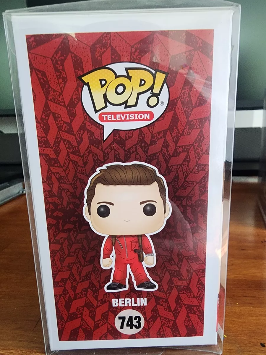 BONECO FUNKO POP LA CASA DE PAPEL BERLIN #743 - Preech Informática