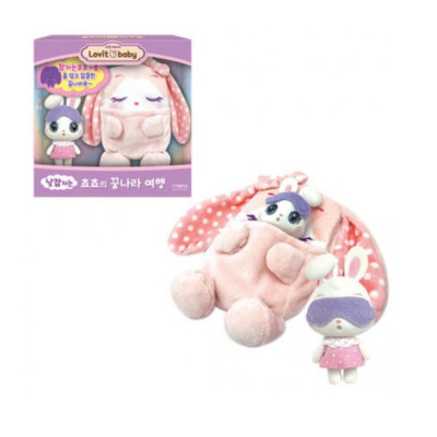 Lovit Baby CHO CHO Baby Rabbit Sleepy Bunny Plush Doll Korean Character ...