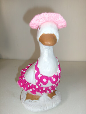 Best dressed goose geese clothes outfits 11'' TEEN  Beach bikini 132-49