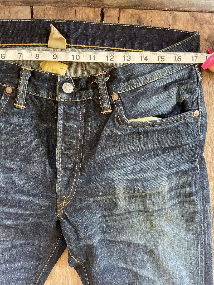 RRL Men's Jeans slim fit Japan woven selvedge Denim Mitsui RRL Men's Jeans slim fit Japan woven selvedge Denim Mitsui
