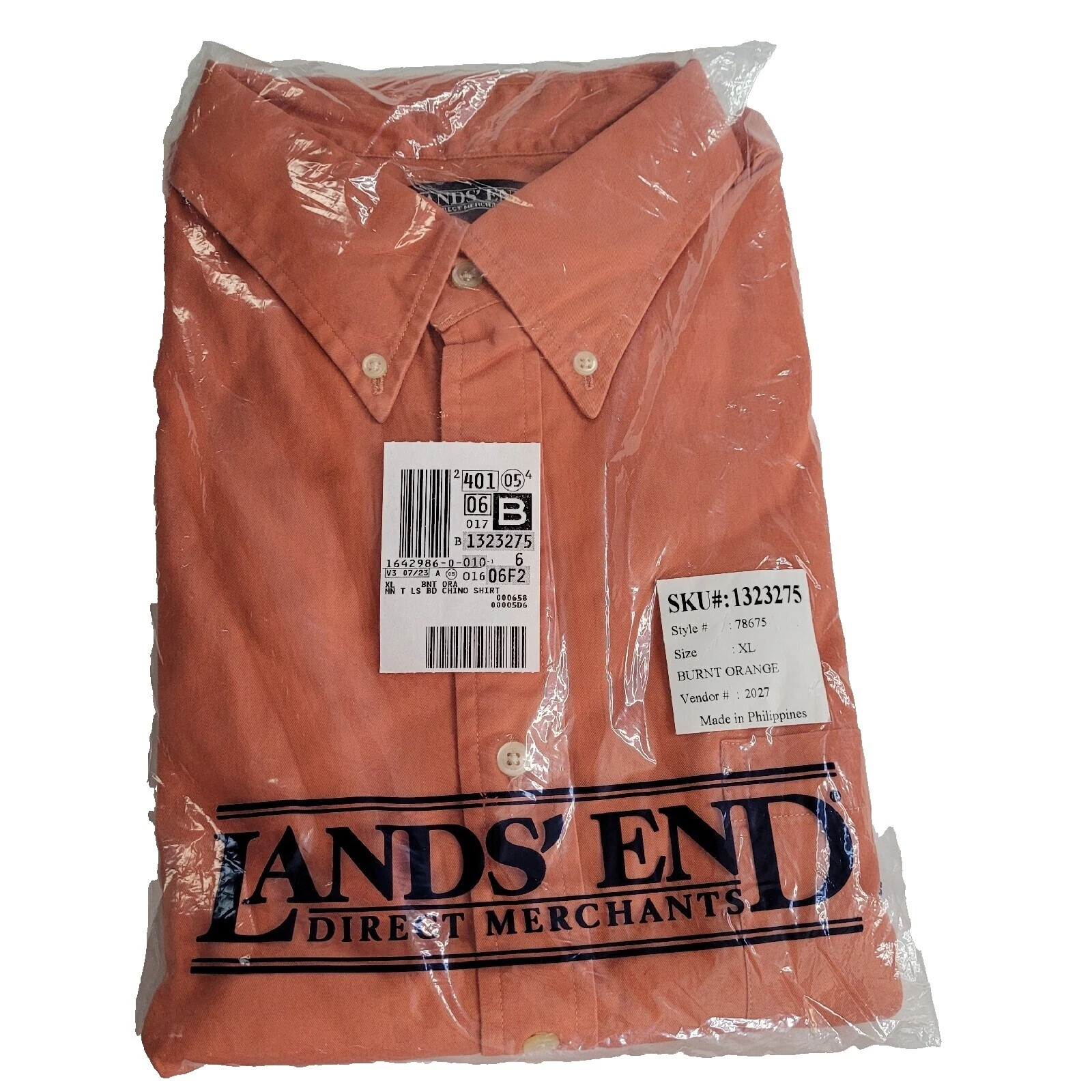 Lands' End Big & Tall Size XL Shirts for Men
