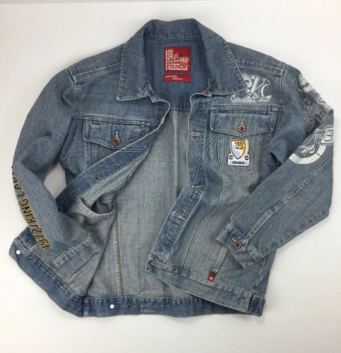 Jacket Graphics Patches Vintage 