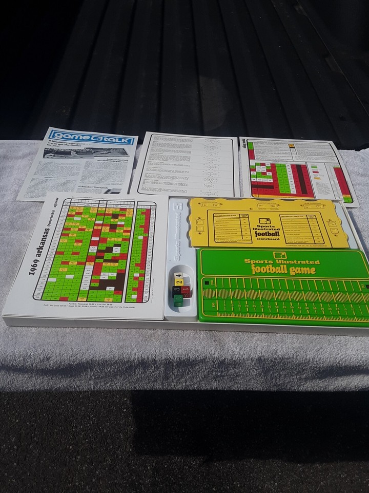 NCAA Bowl Bound Board Game College Football Sports Illustrated 1973 Complete VTG eBay