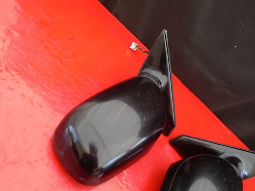 01 2001 LEXUS IS300 SIDE DOOR POWER EXTERIOR WING MIRROR SET PAIR BOTH OEM BLACK - Picture 3 of 10