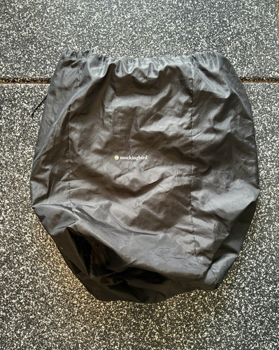 Authentic Mockingbird Stroller Nylon Travel Bag Black Protective Drawstring