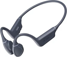 Waterproof Bone Conduction Bluetooth Headphones Open-Ear with Built-in Mic