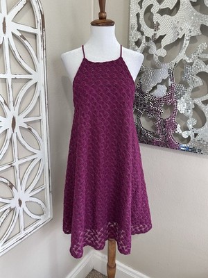 white christmas dresses Urban Outfitters UO Knit Crochet Tunic Dress – White Chocolate Couture main image 1
