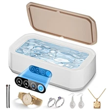 Ultrasonic Retainer Cleaner Dental Cleaning Pod for Dentures/Mouth Guard glasses