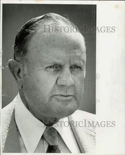 1979 Press Photo Public Safety Director E. Wilson Purdy of North Shore Hospital
