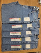 Men's Signature by Levi Strauss & Co. Gold Relaxed Fit Jeans 34x32 (all 5 pair)