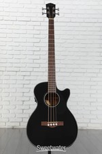 Fender CB-60SCE Acoustic-electric Concert Bass Guitar - Black