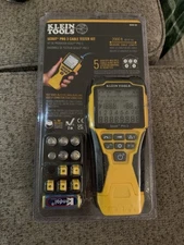 Klein Tools Scout Pro 3 Cable Tester Kit Test Ethernet Cat5 Coax VDV501-851