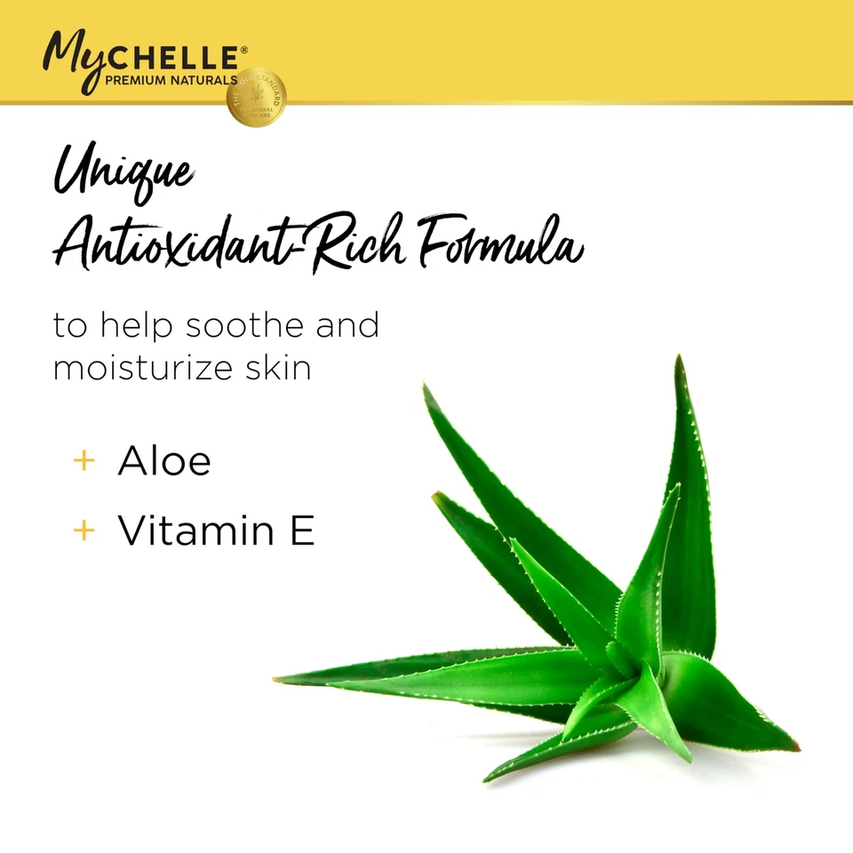 MyCHELLE Sun Shield SPF 28 Sunscreen Cream 2.3oz Body Face Protection Vegan - Image 2 of 4