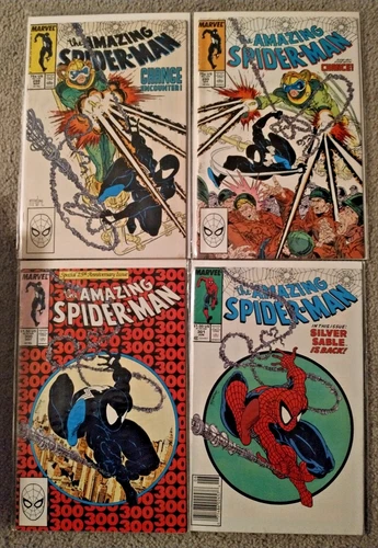 Amazing Spider-Man 298 299 300 301 NM 1st Venom