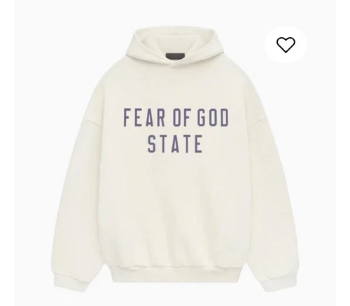 Felpa con cappuccio Essentials Fear of God