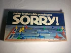 Vintage 1972 Sorry! Board Game Parker Brothers COMPLETE