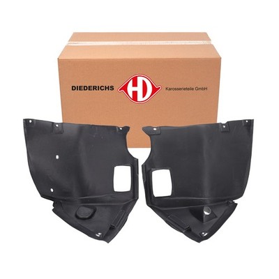 2x DIEDERICHS Verkleidung Radhausschale für BMW 3er E46 (NICHT COMPACT) vorne
