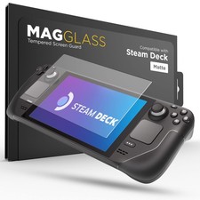 Tempered Glass Screen Protector for Steam Deck OLED - Anti-Glare, Full Coverage