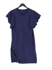 Uniqlo Bodycon Midi Dress S in Blue