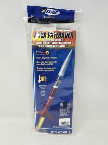 Estes Nova Payloader Flying Model Rocket Kit #1960 - New & Sealed | eBay