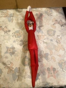 Christmas Elf On The Shelf Doll Vintage 2005 Boy Blue Eyes Brown Hair Original