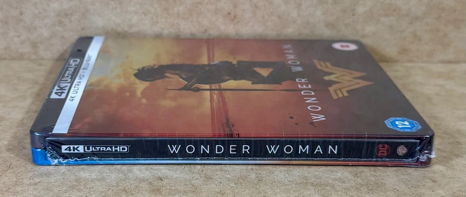WONDER WOMAN - UK EXCLUSIVE 4K + BLU RAY STEELBOOK - NEW & SEALED - Image 3 of 4
