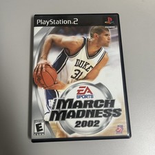 March Madness 2002 - Sony PlayStation 2 - CIB - Tested/Working