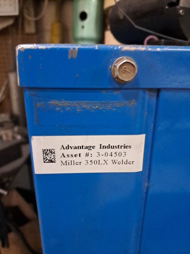 1991 Miller Syncrowave 350 Tig We, Foot Pedal, Torch (3-04503) - Picture 4 of 6