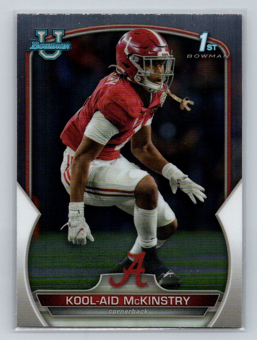 2022 Bowman University Chrome #14 Kool-Aid McKinstry Green Refractor #/99