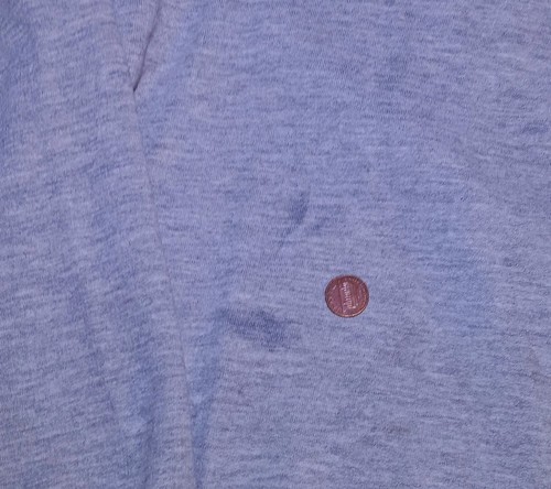 Felpa con cappuccio PRO EDGE Ohio State Buckeyes adulto grande grigia molto amata *diverse macchie. - Foto 7 di 9