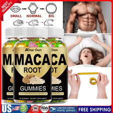  1 BEST-MALE ENLARGER THICKER LONGER BIGGER 3" GROWTH BOOST STAMINA 180 GUMMIES