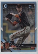 2018 Bowman Draft Chrome Sky Blue Refractor 123/402 Sean Hjelle #BDC-139 ex0