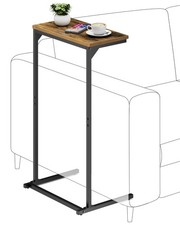 Shaped End Table, Tv Tray, Small Side Table, 28.7 inch Tall Couch Table, Tray...