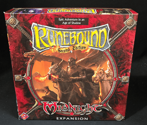 Runebound 2. Edition Midnight Erweiterung Abenteuer Brettspiel Fantasy Flight